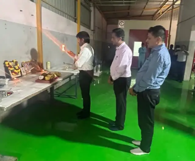 Paint booth inaugurated by Mr. Anand Harihar on 19th June 2025.