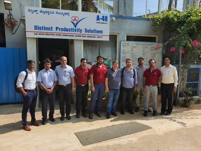 Executives from M/s. HEMA Drive Line Pvt. Ltd., Pune — a fully owned subsidiary of HEMA Industri (Hattat Group), Turkey — carried out a process audit at DPS with successful results.