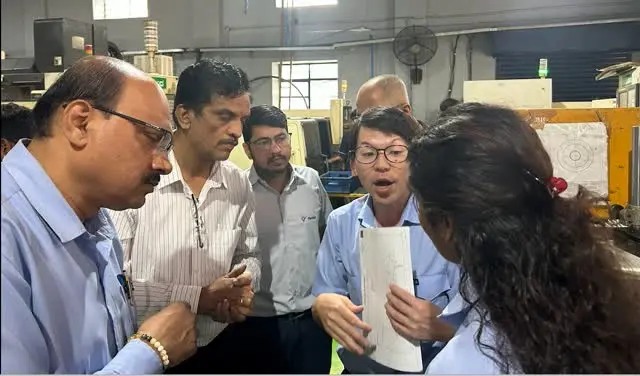 Visit of Mr. Matsushima San, Technical Head, YUKEN KOGYO CORPORATION, Japan, on 19th November 2025.