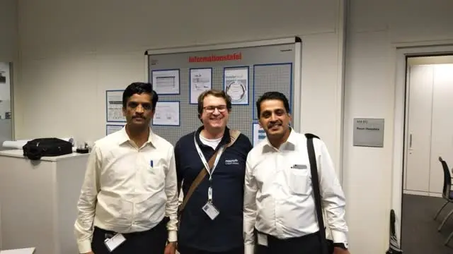 DPS visit to Bosch Rexroth AG, Germany, on 17th and 18th July 2019 for a technical sourcing review with Mr. Martin Schmalzbauer and the technical team — understanding the requirements for supply of bearing bushes to the NuP2 plant.