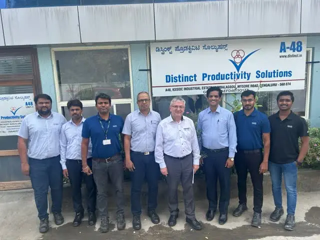 Mr. Reiner Schmid, Plant Quality Head, Bosch Rexroth plant, Germany, on 24th November 2023.