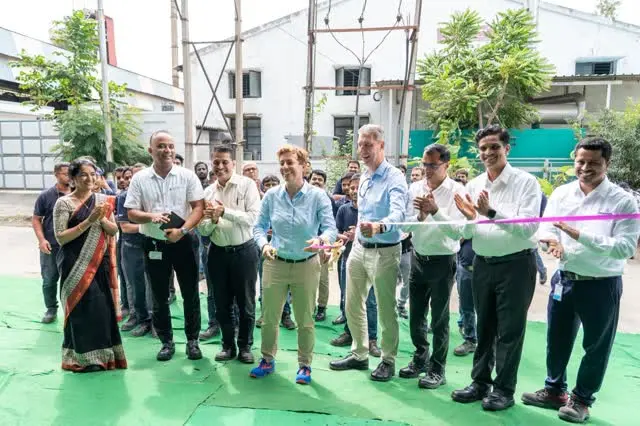 Inauguration of our new facility by Dr. Christina Franke and Mr. Tillmann Olsen of Bosch Rexroth AG, Germany, on 5th August 2025.