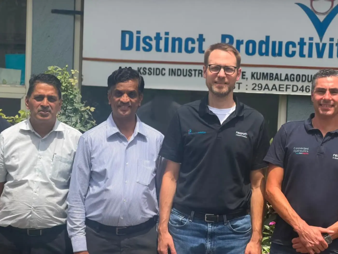 Visit of Dr. Sebastian Mueller, Mr. Jan Friedrich, Mr. Keyur Shah & Mr. Nikhil B. Kalale, Industrial Hydraulics DC-IH/MG, on 11th July 2026.